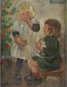 Les Deaux Fillettes by Tancrede Synave