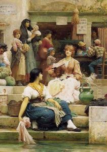 The Venetians by Sir Samuel Luke Fildes