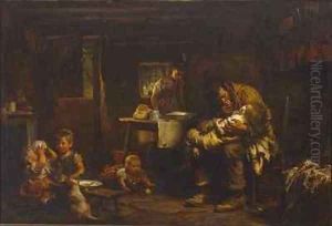 The Widower by Sir Samuel Luke Fildes