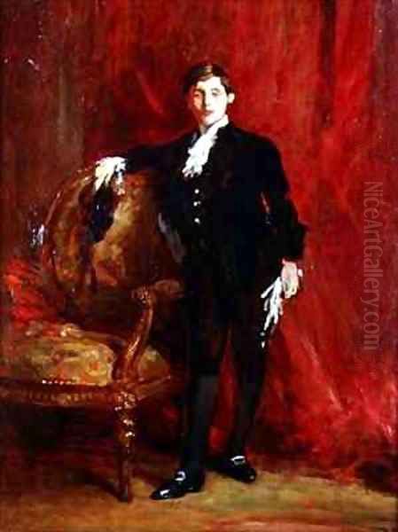 Lord Michelham dressed as a Pageboy for the Coronation of George V - view 1