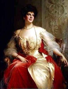 Lady Forbes Leith 1872-1930 by Sir Samuel Luke Fildes
