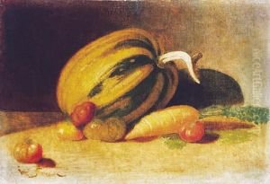 Martwa Natura Z Melonem by Wladyslaw Szerner
