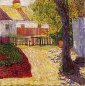 Peasants' Yard In Nagybanya