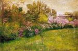 Spring Garden by Lajos Szlanyi