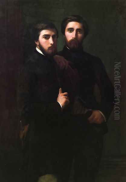Double Portrait of the d'Assy Brothers - view 1