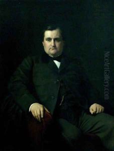 Joseph-Charles-Paul, prince Napoléon by Jean Hippolyte Flandrin