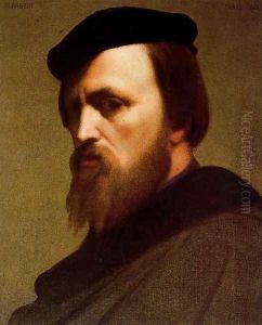Self Portrait by Jean Hippolyte Flandrin