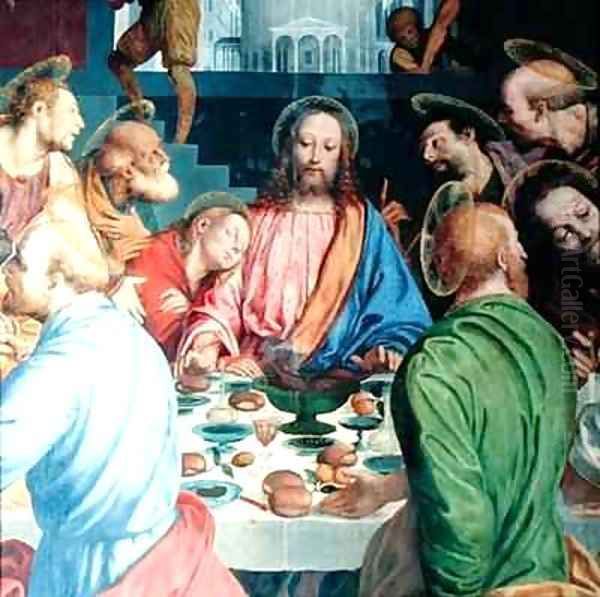 The Last Supper detail of Christ - view 1