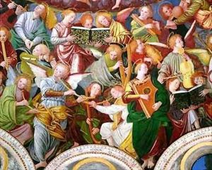 The Concert of Angels 24 by Gaudenzio Ferrari