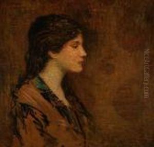Head Of A Young Girl by Augustus Vincent Tack