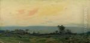 Deerfield After Sunset by Augustus Vincent Tack