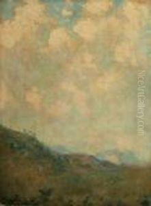 Landscape And Clouds by Augustus Vincent Tack