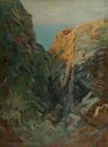 Hawaiian Cliffs by Augustus Vincent Tack