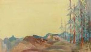 Desert Landscape by Augustus Vincent Tack