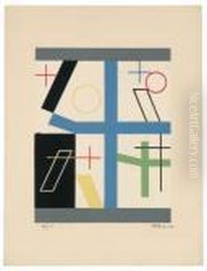 Composition by Sophie Taeuber-Arp
