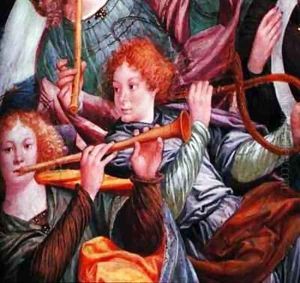 The Concert of Angels 18 by Gaudenzio Ferrari