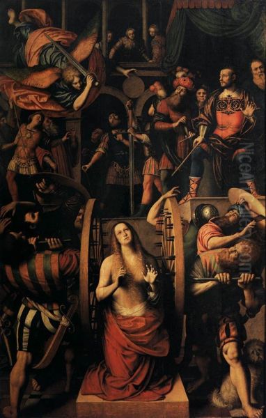 The Martyrdom of St Catherine of Alexandria - view 1