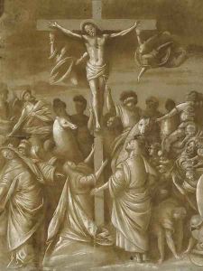The Crucifixion 2 by Gaudenzio Ferrari