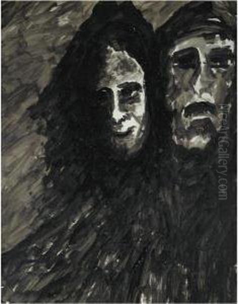 Untitled (two Faces) - view 1