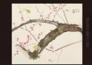 A Bird On The Plum Tree