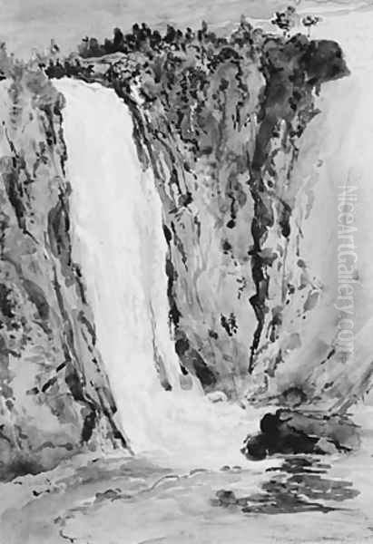 Montmorency Falls, Canada - view 1