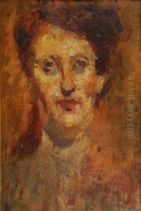 Ritratto Di Signora by Cesare Tallone