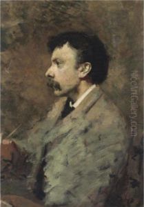 Ritratto Del Pittore Filiberto Petiti Ritratto Del Pittore Filiberto Petiti