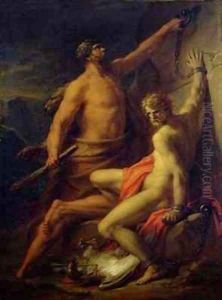 Hercules Freeing Prometheus by Friedrich Heinrich Fuger