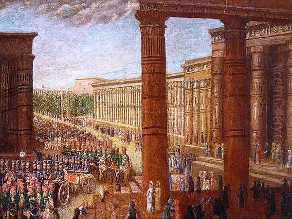 Pharaoh's Army Marching 1865-80 - view 1