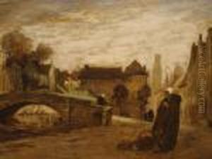 Bruge Autumn by Algernon Talmage