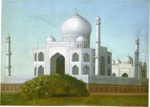 The Taj Mahal by Erastus Salisbury Field