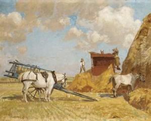 A French Harvest by Algernon Talmage