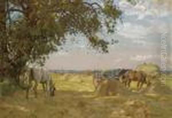 A Suffolk Haying - view 1
