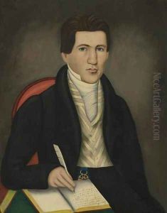 Portrait of Phineas Field by Erastus Salisbury Field