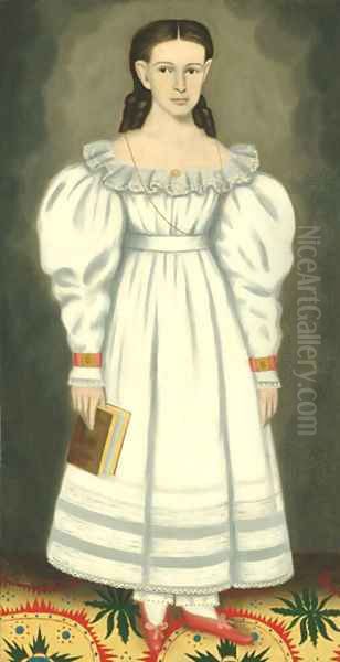 Girl of the Bangs Phelps Family 1848 - view 1