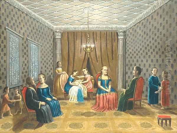 Egyptian Scene 1865 - view 1