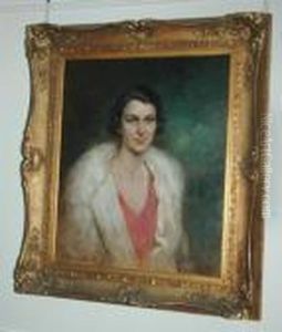 Portrait Of A Woman by Arnaldo Tamburini