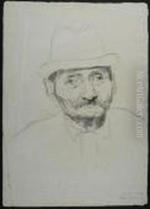 Uomo Con Cappello by Arnaldo Tamburini