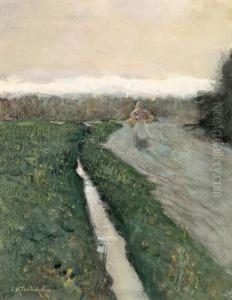 Paisaje by Jose Maria Tamburini Y Dalmau
