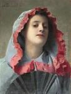 Una Joven by Jose Maria Tamburini Y Dalmau