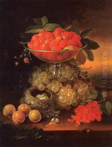 Still Life with Fruit ad Nest of Eggs - view 1