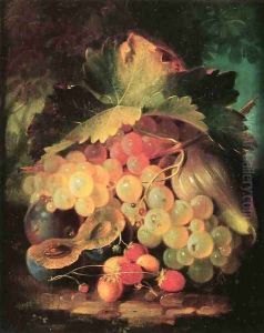 Still Life with Strawberries by George Forster