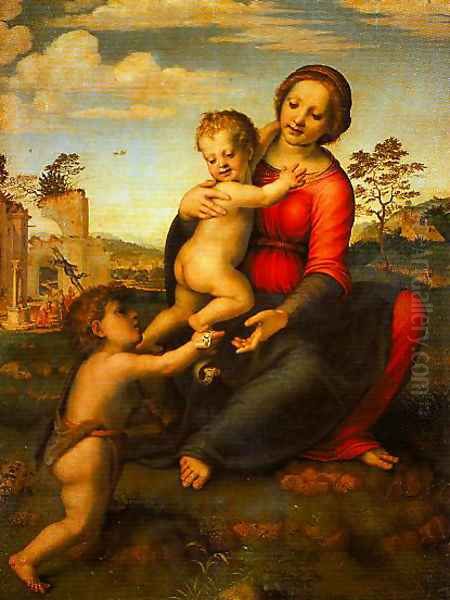 Madonna and Child with the Young St John - view 1