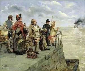 Leaving for Jersey by Guillaume-Romain Fouace