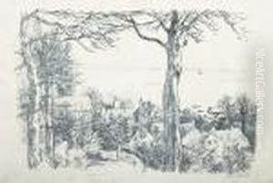 A Prospect Of Hamburg-blankenese by Walter Tanck