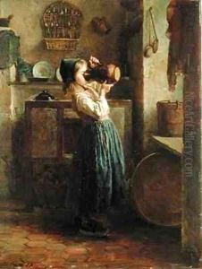 Helping Herself by Edouard Frere