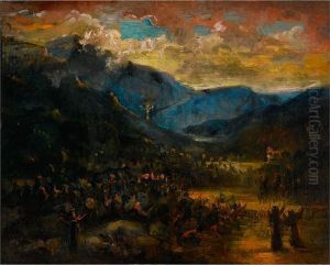 Adoration Of The Golden Calf by Henry Ossawa Tanner