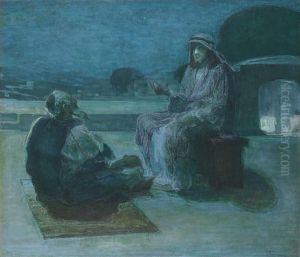 Nicodemus Coming To Christ by Henry Ossawa Tanner