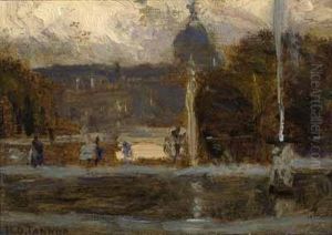 Untitled (paris Park) by Henry Ossawa Tanner