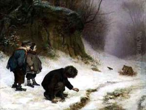 The Birdcatcher by Edouard Frere